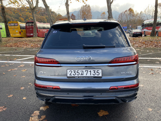 아우디 Q7 55 TFSI 콰트로 프리미엄. <이상현 기자>